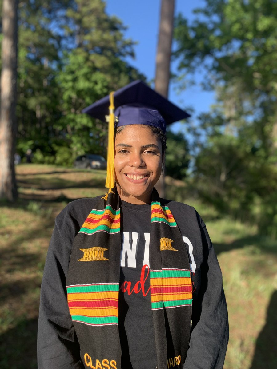 BIG GRADUATE ❤️💙 

#Classof2021 #HowardGrad21 #howardalumni