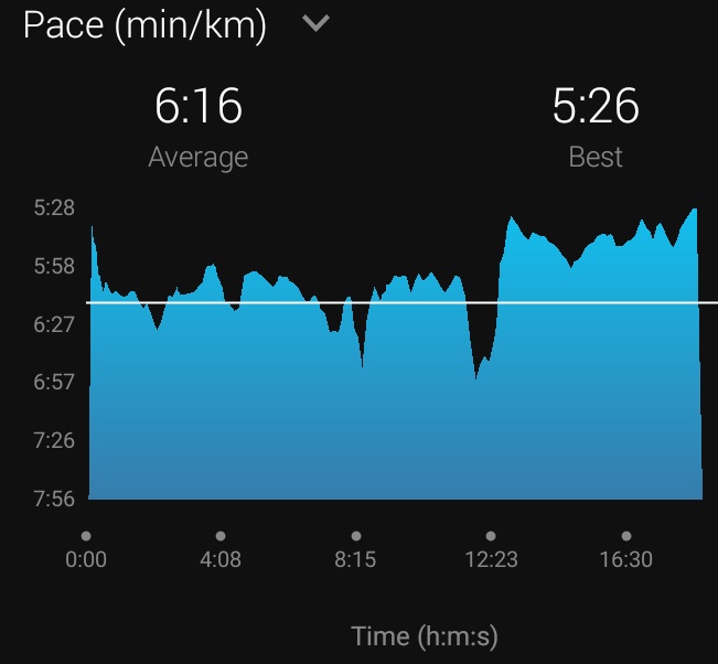 Just a short one today, not raining but still windy. Finished with a faster pace which was nice. Great running Matt 👍 🏃‍♂️ 🏃‍♂️ 👍 🍃  #garmin #beatyesterday #runnersroadmap #greatrunsolo #GreatSouthRun #therunningcommunity #running