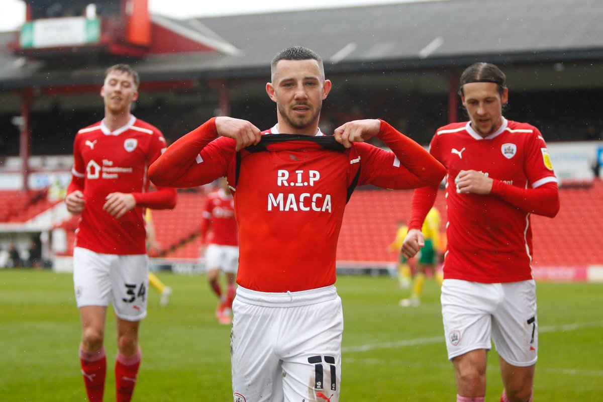 ConorChaplin10's tweet image. That one was for you Macca❤️ I hope that gave you a smile. Thank you for everything. #RIPMacca