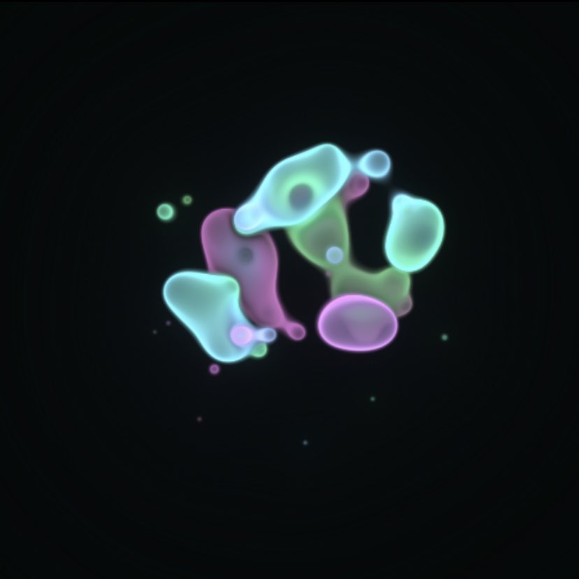 Minted my first ‘on chain’ NFT and I love it: api.artblocks.io/generator/6200… thanks <a href="/_jzlabs/">Jason Ting</a> for the bubbles! 🙌🏼