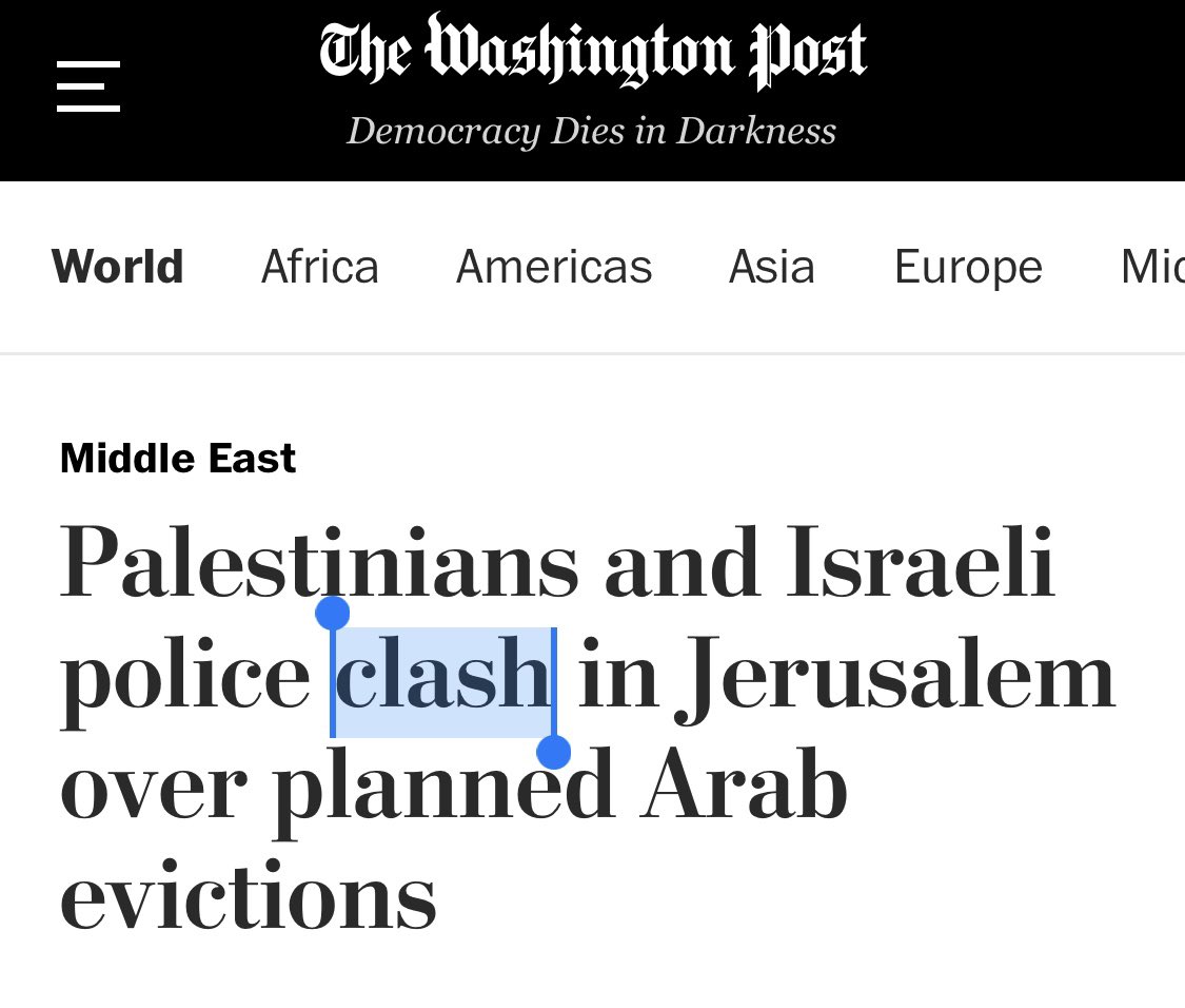 RaniaKhalek's tweet photo. Israeli police are attacking, arresting and injuring defenseless Palestinians in their neighborhoods and even as they’re praying at Al Aqsa mosque. Western media is engaged in extreme propaganda, portraying one-sided racist violence as “clashes”. So SHAMEFUL. https://t.co/L0inEphmJS