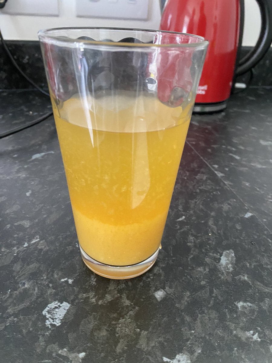 kevafc's tweet photo. Cheers @Morrisons this was a lovely find in my OJ, helped wash down the breakfast well. #rank #disgusting #Morrisons https://t.co/7o5j0pbwzy