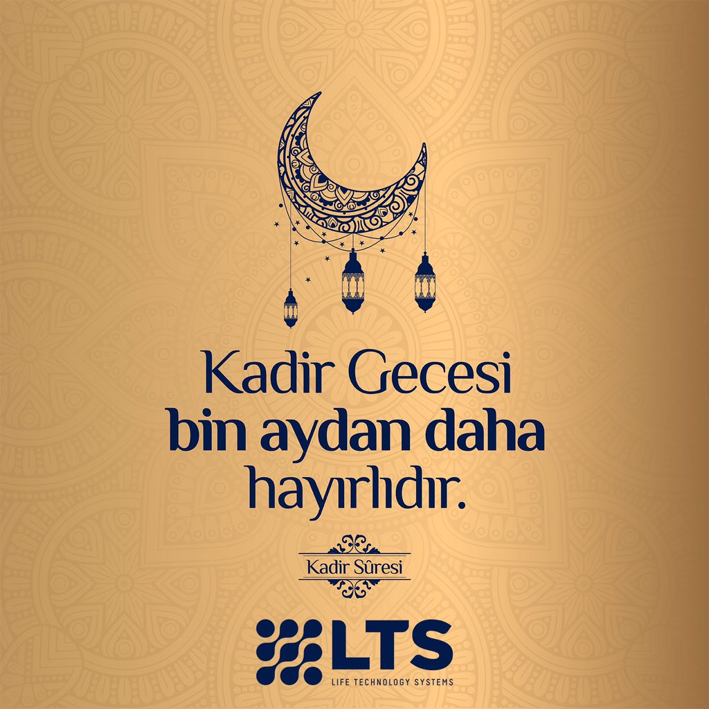 Dua et; Belki de bütün umutların avuç içlerinde ki o dua da saklıdır... Kadir geceniz mübarek olsun...
#kadirgecesi #kandil #ltsbilisim #guvenergrup