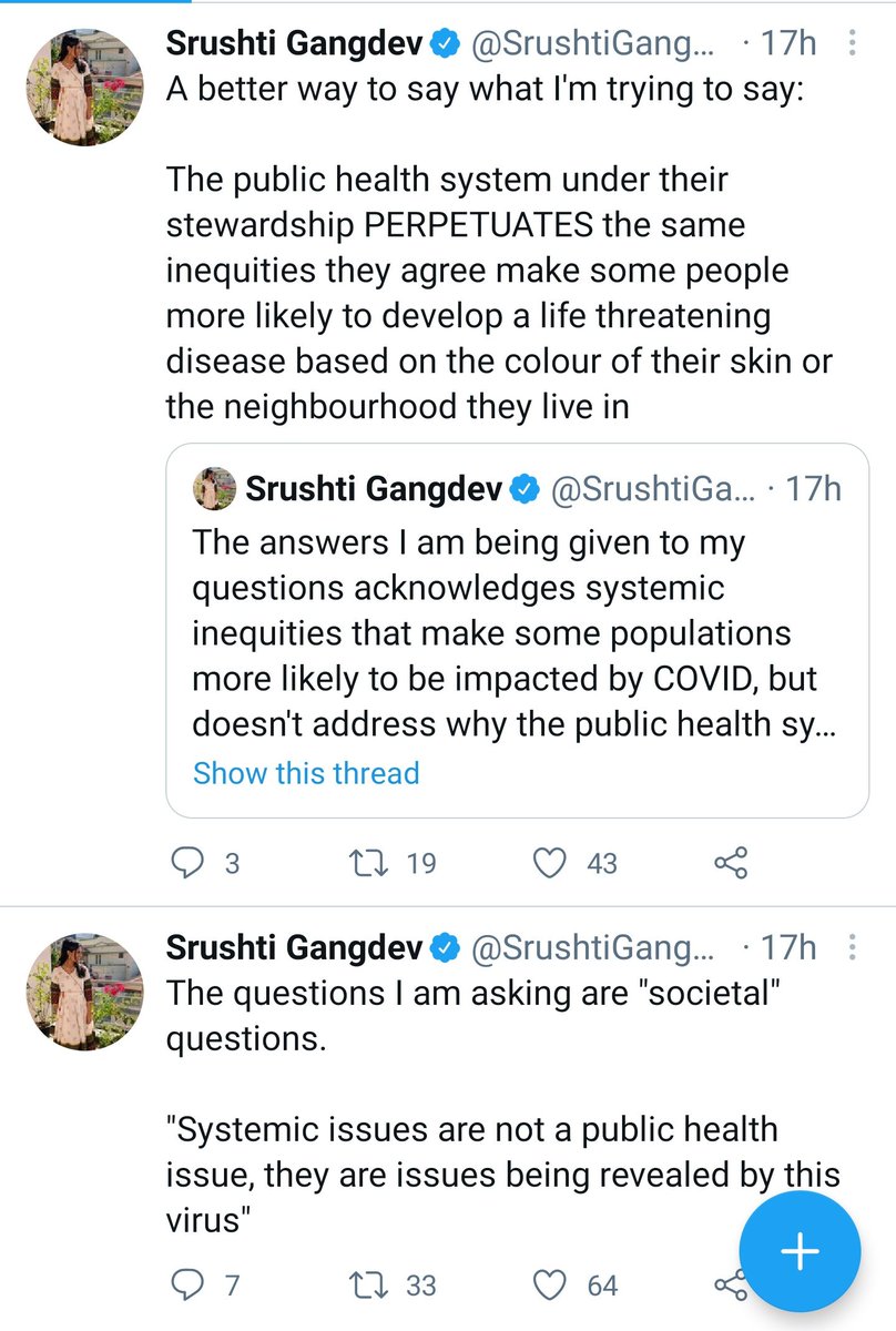 Ok. I had some sleep while stewing about the statements made yesterday. Thanks  @SrushtiGangdev for your tweets.Been mulling over what has been viscerally troubling me about the  #COVID19BC response & why I so often seemed to be seeing things differently IRL at work. /1