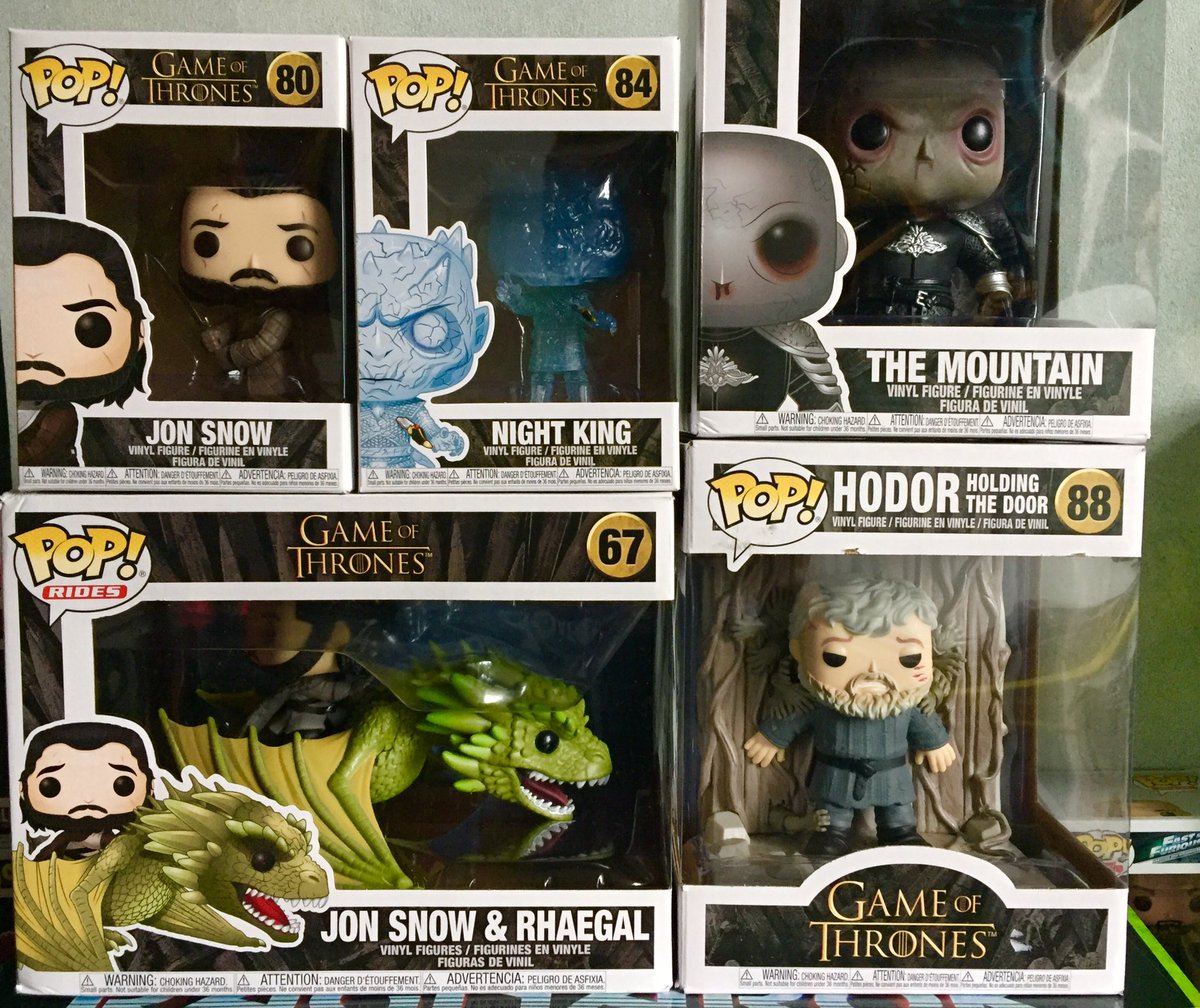 REAL_RYDER98's tweet image. GoT haul #funko #funkop #GameOfThrones