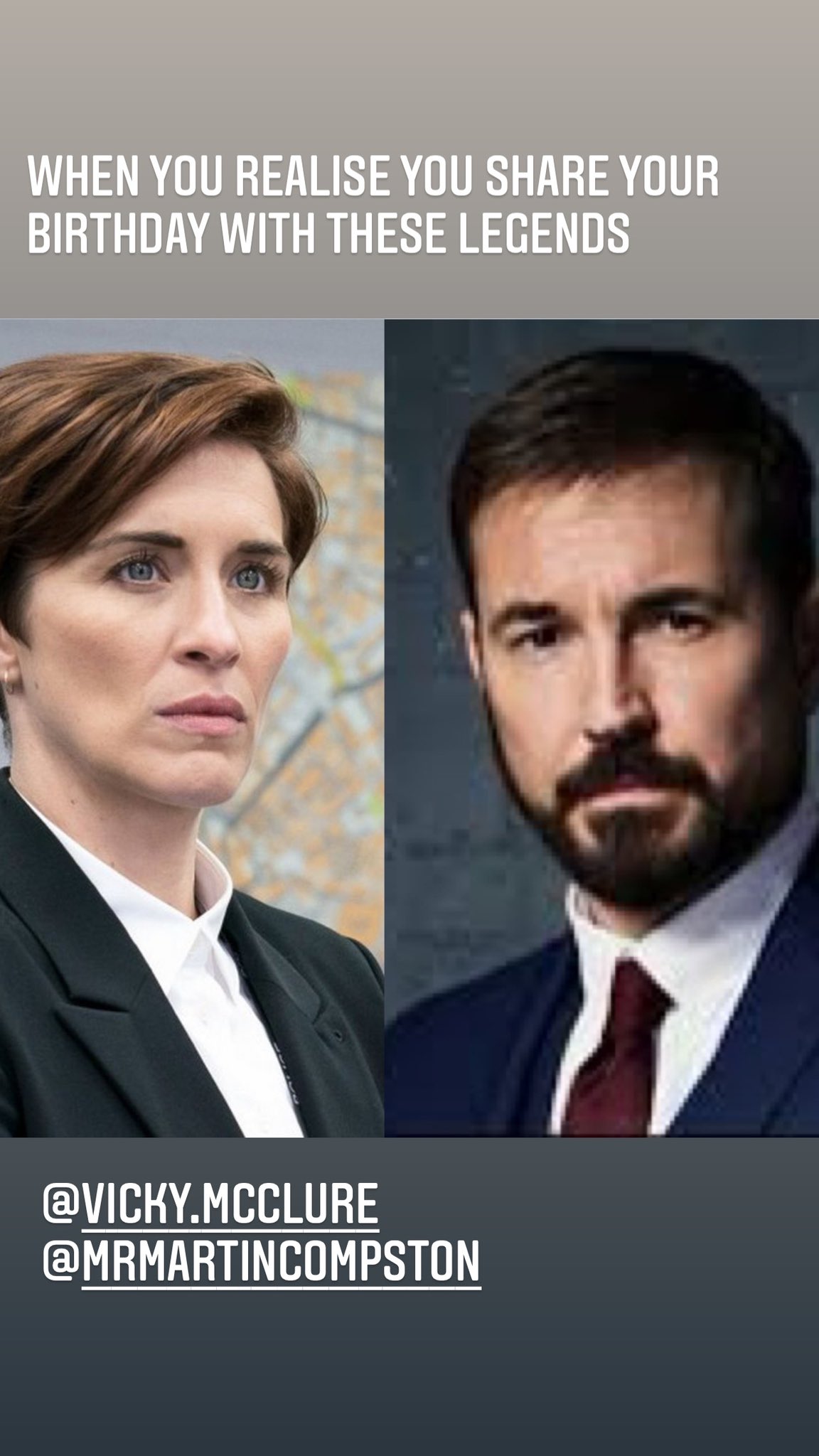   Happy Birthday guys ! It s a great day to celebrate from a fellow 8th May baby 