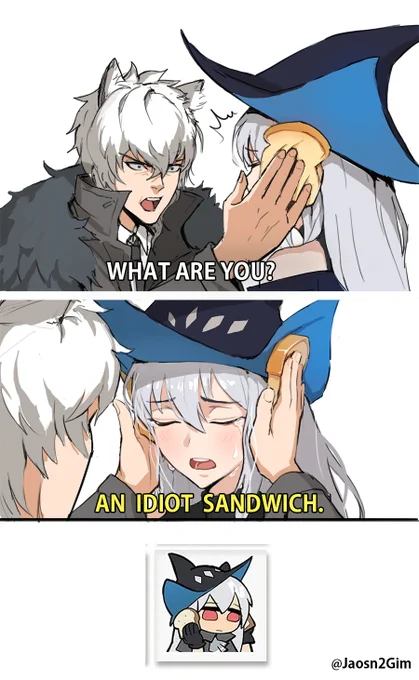 an idiot sandwich 