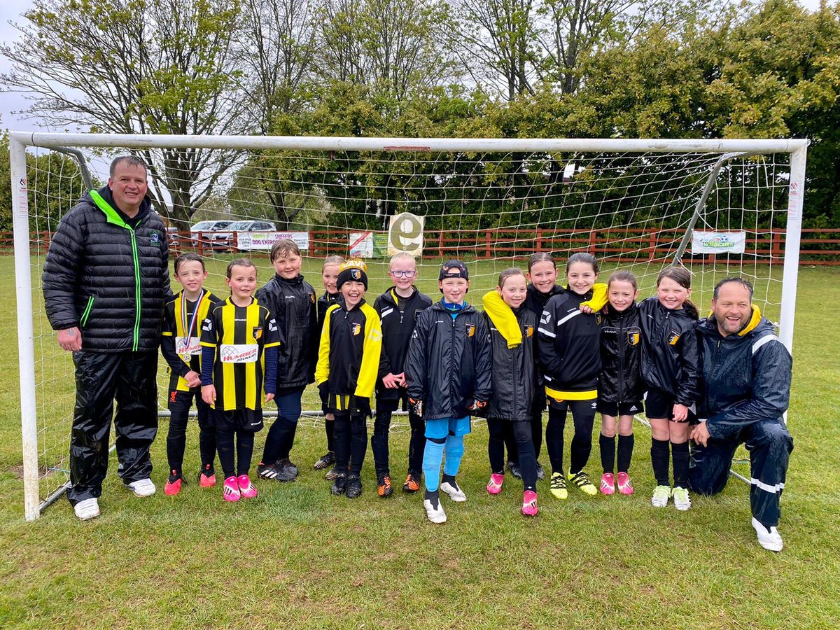 Our U9 Panthers were in action today at a rather wet Bull Field.

The girls are playing some fantastic football at the moment and developing as a team each week.

Today they gave their absolute all right until the final whistle, well done girls