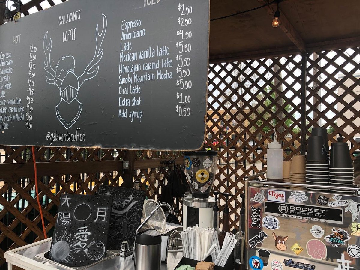 Grab a coffee before today's Cabaret performance (or during intermission) at our community partner, @galavantscoffee !
*Pineapple's extra... 🍍

#GalavantsCoffee
#DowntownConroe 
#VisitConroe 
#Java #Coffee #Joe
#CommunityTheatre 
#ThePlayersTheatreCompany