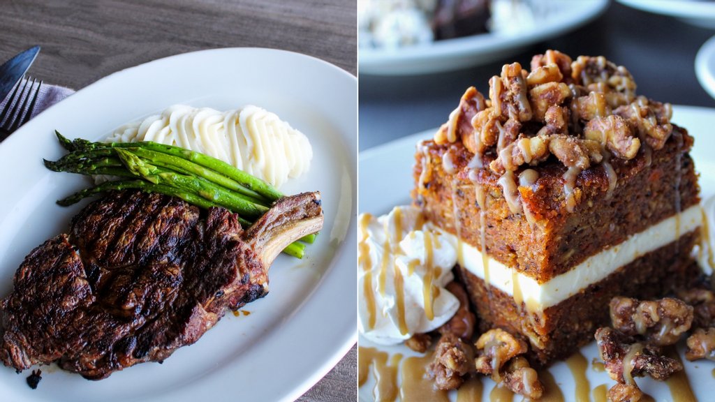 Steak 🥩 + Cake 🍰⁠
⁠
The perfect weekend combo if you ask us! And the best place to find these tasty treats? 👉 <a href="/HerefordHouse/">Hereford House</a> of course!⁠