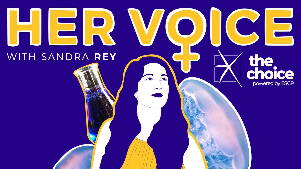 🎙️ The 1st episode of [#HerVoice], a #podcast from ESCP's media #TheChoice, is coming out on Monday, May 10th.

🔊 The voice you'll be hearing is Sandra Rey's, a talented #SocialEntrepreneur with an expertise in industrial design and #SustainableLighting.

the-choice.org/podcast/series…