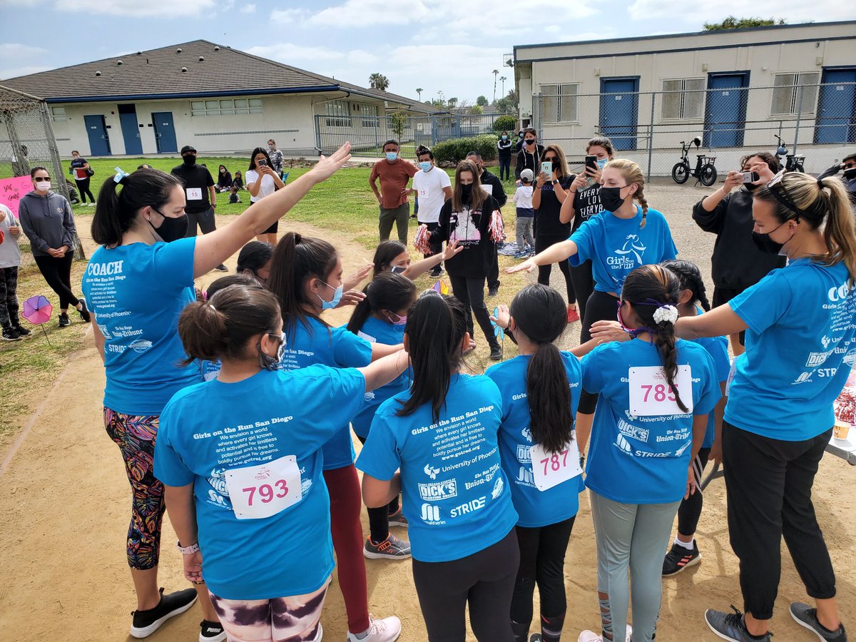 So proud of Laurel Lion Girls On the Run team! Finishing their season today with a 5K run. Not even Covid can stop our Laurel Lions!