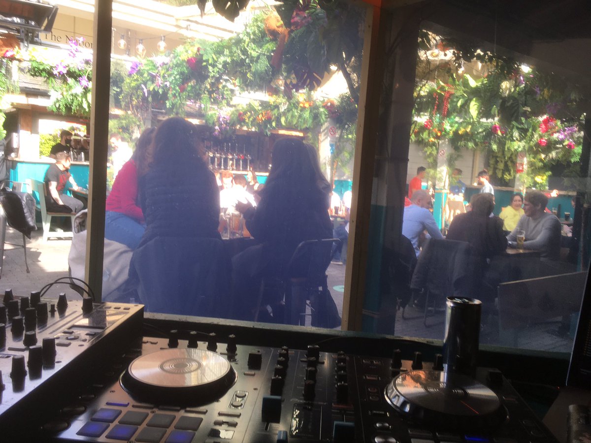 Excellent to be out playing some tunes for people!! It’s been far far too long.