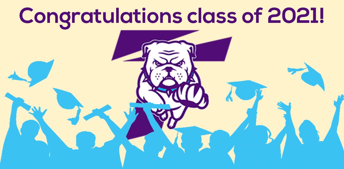 COMMatTSU's tweet photo. Congratulations to the 34 COMM seniors who graduated yesterday.  We are so proud of you! Come back and say hi in the future, oh, and go make the world a better place. #BulldogProud #BulldogForever https://t.co/DHr1HsRm1a