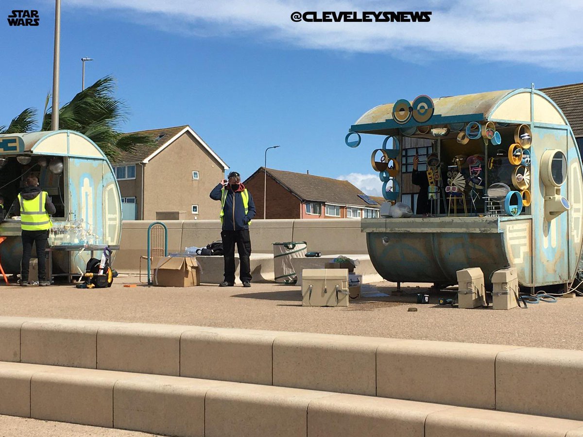 weeklycut's tweet image. New set photos from the U.K. for #Andor 📸 

The #StarWars series is currently scheduled to drop on #DisneyPlus in 2022 🗓