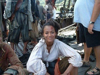 Pirates Of The Caribbean 2003 Zoe Saldana