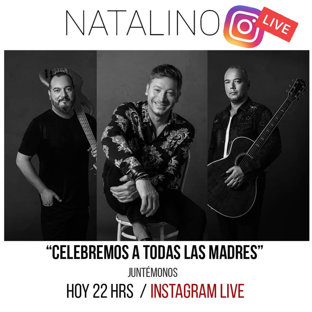Hoy a las 22 hrs, en INSTAGRAM LIVE desde nuestro Instagram oficial @natalino_oficial  instagram.com/natalino_ofici…

#natalino #diadelamadre #musicachilena #madre #live