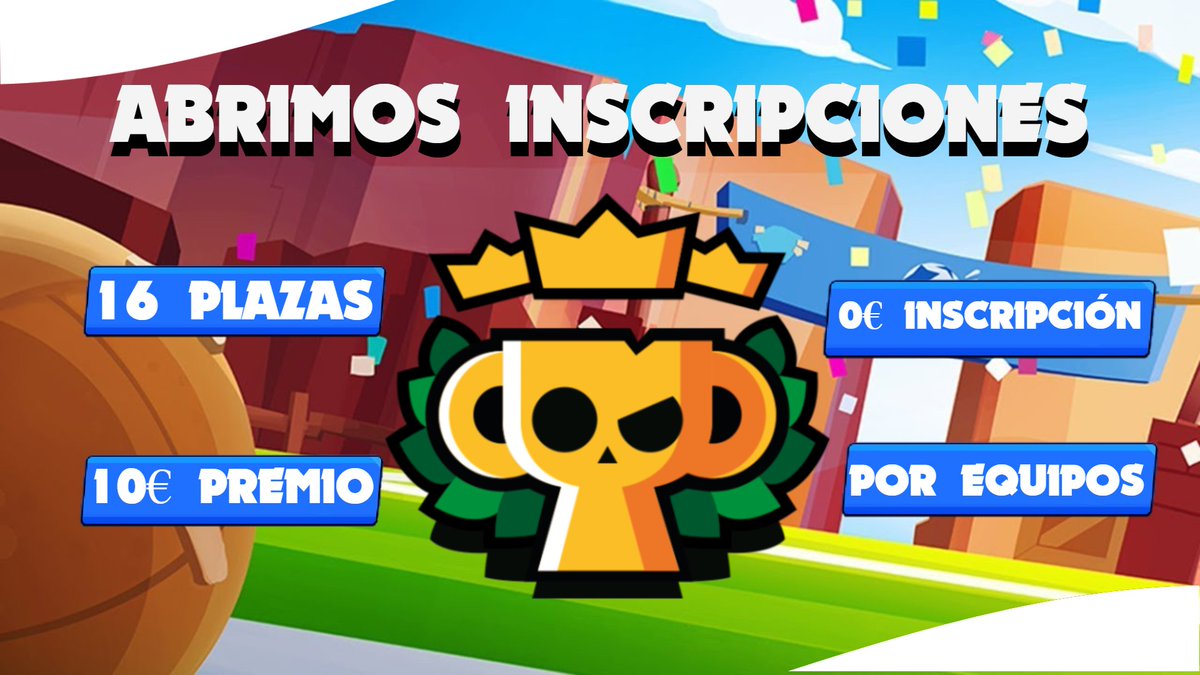 Elite_League_'s tweet photo. Abrimos inscripciones para la segunda edición de #BrawlStars.

Ya esta aquí la 2Edición de la TM League, una segunda edición con un primeo de 10€. Si quieres entrar solo tienes que hacer los requisitos.

Requisitos:
Serguirnos
Seguir a @kokelio 
Rt y Fav
Mencionar a dos equipos https://t.co/9o3EAGRR8O