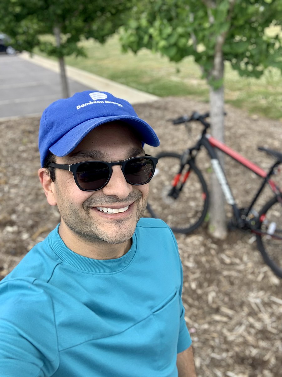 RayDaudani's tweet photo. 1st ever @DominionEnergy #Cap2Cap and hopefully not my last! Thanks @VirCapTrail for motivating me to ride! https://t.co/fkcGuXvYcK