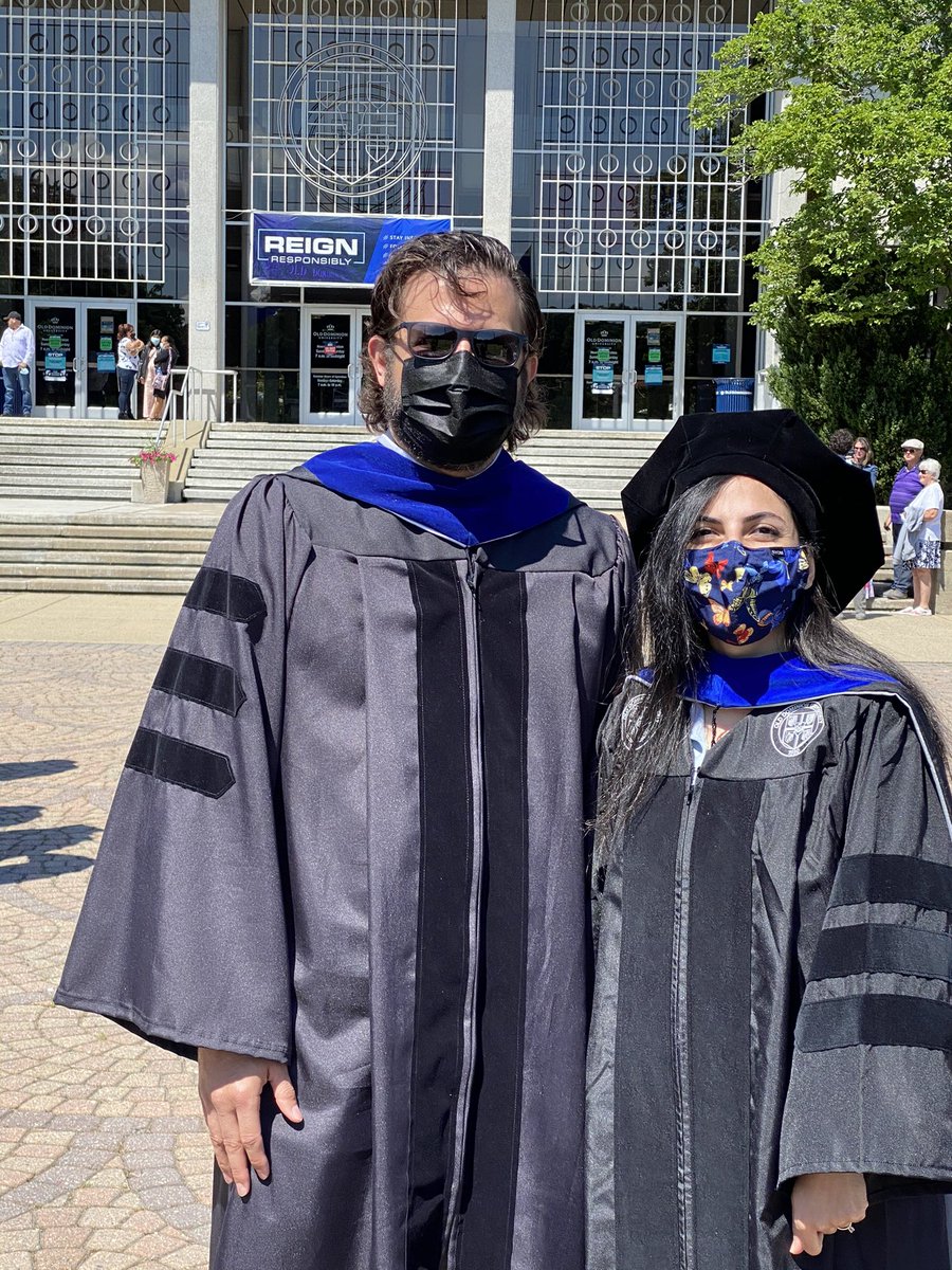 It was a beautiful day for an outdoor graduation ceremony. Congratulations, Dr. <a href="/DelaTotonchi/">Delaram A. Totonchi</a>!!