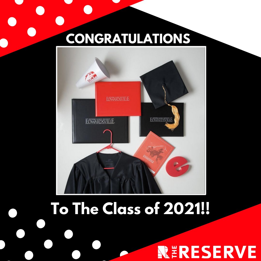 ReserveLiving's tweet photo. We want to congratulate all of the new grads for the class of 2021!! We wish you all the best on your future endeavours. CONGRATULATIONS YOU MADE IT!! 🎓

📷: @siuedwardsville https://t.co/zXdD84OVI7