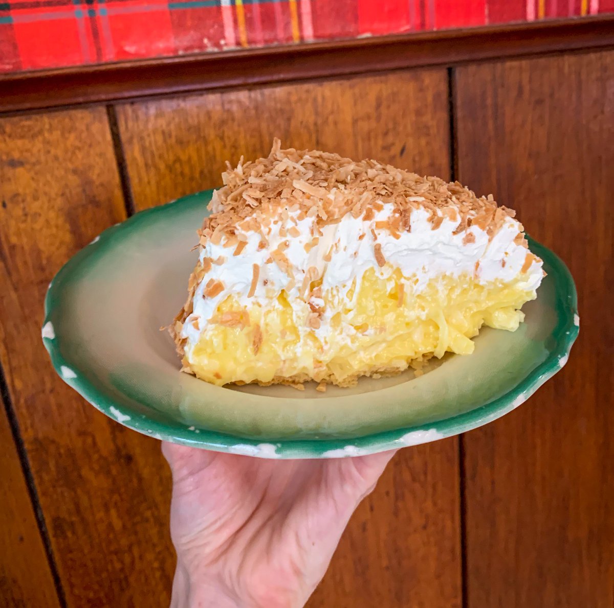 HAPPY COCONUT CREAM PIE DAY! Celebrate the best way we know how--with the best slice in town! 🥳 #coconut #coconutcreampie #nationalpieday #celebrate #nutsforcoconut #delicious
