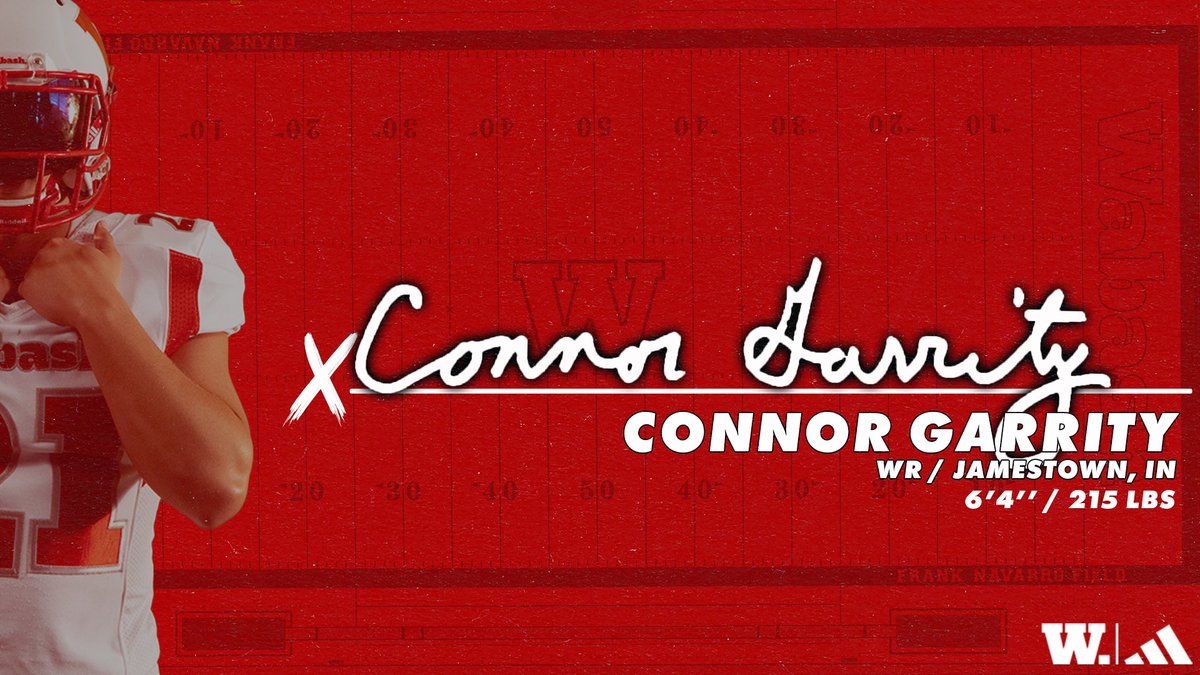 WabashFB's tweet photo. Welcome, Connor Garrity! #WAF2025 https://t.co/rKLz6WAB9H