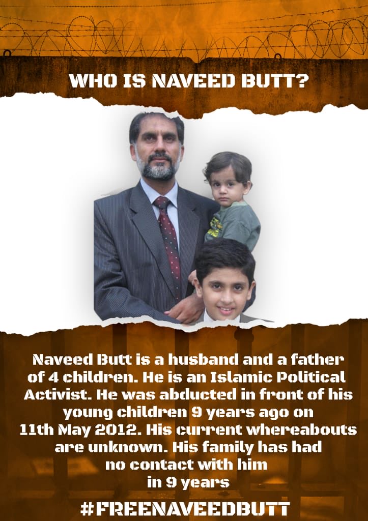 Sandamali85's tweet photo. #FreeNaveedButt!!! https://t.co/nIrDUWjNmf