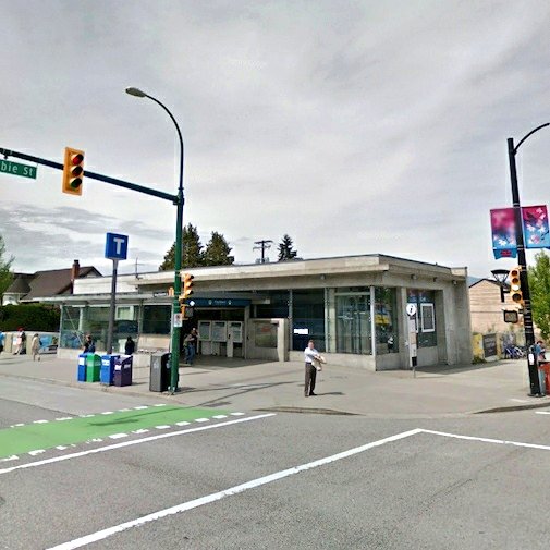 Eventually there will be developments adjacent and over the stations, on those huge construction staging/storage areas. Cambie Star at King Edward Station was built 8 years after the Canada Line opened.