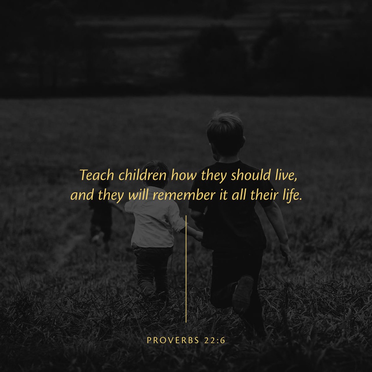 MouraBrows's tweet photo. Train up a child in the way he should go; even when he is old he will not depart from it.
Proverbs 22:6 ESV

https://t.co/7FvxDdt7LE https://t.co/AmcQbqjjtm