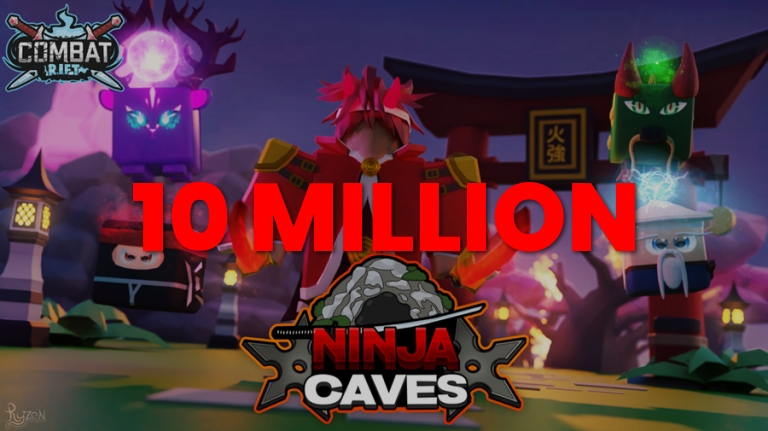 Congratulations to [⚔️Ninja Cave!] Combat Rift by Crafty Savage! (<a href="/LordWasteds/">Wasteds</a>) for reaching 10,000,000 visits!
        
At the time of reaching this milestone they had 11,924 Players with a 91.60% rating.

View stats on RoMonitor romonitorstats.com/game/495278029…
