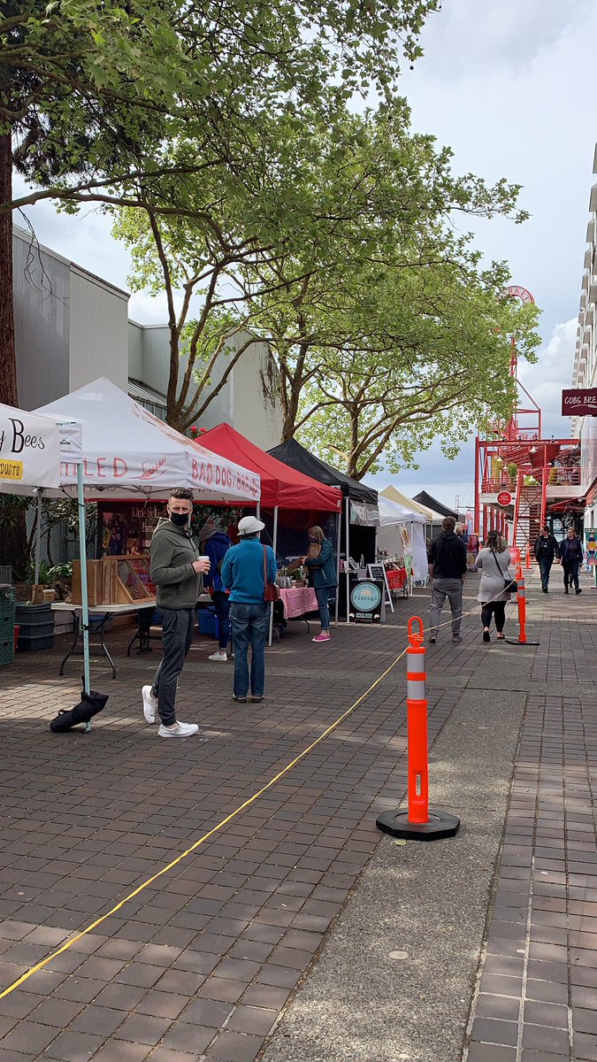 Markets are back this weekend, this is the second Saturday at Lonsdale Quay Artisan Farmers’ Market 👩🏻‍🌾🥒🥕🥬

Come and visit us today!