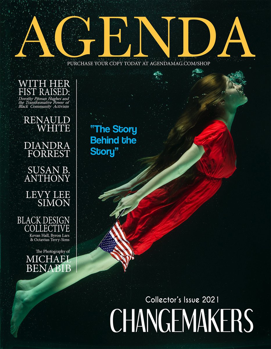 AGENDA aka agendamag.com is a fashion/lifestyle magazine, and inside are fashion runway, fashion editorials, interviews with designers, and emerging models! Other content includes beauty, fitness, reviews, entertainment, and commentary. 

Twitter: <a href="/agendamag/">Agenda Magazine</a>