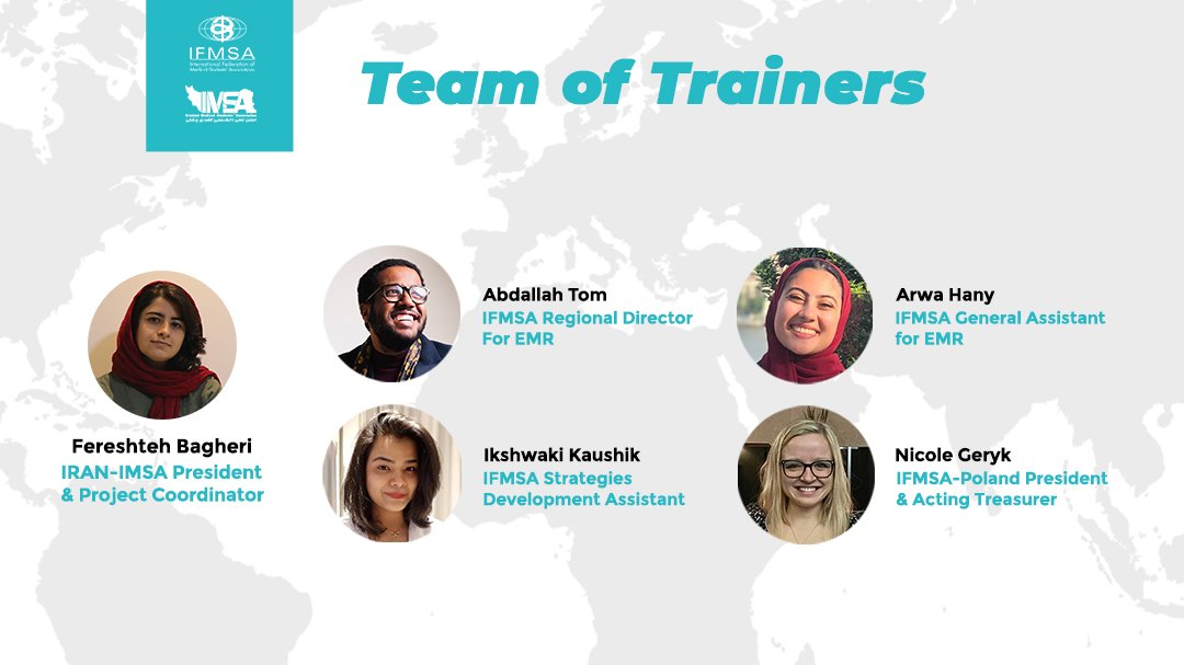 IRAN_IMSA's tweet photo. ⭕️IMSA-IRAN's Strategic Planning International Camp⭕️
Here is our amazing team of trainers 😍
@IFMSA #IFMSA #Capacity #Strategy_Planning https://t.co/QVhoNvfh9u