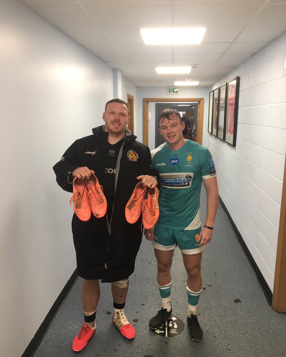 Massive thank you to <a href="/samsimmonds_/">Sam Simmonds</a> for the donation of some boots and supporting our cause! ♻️ Massive respect and all the best for the rest of the season and the <a href="/lionsofficial/">British & Irish Lions</a> tour!