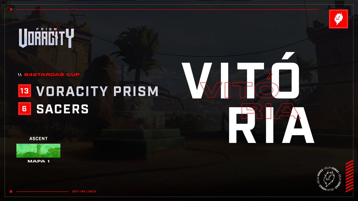 VoracityTeam's tweet photo. VITÓRIA!!! VAMO PRA PRÓXIMA FASE!

GGWP Sacers!

#SejaVoraz #GoVRY https://t.co/kWjtag0QkW