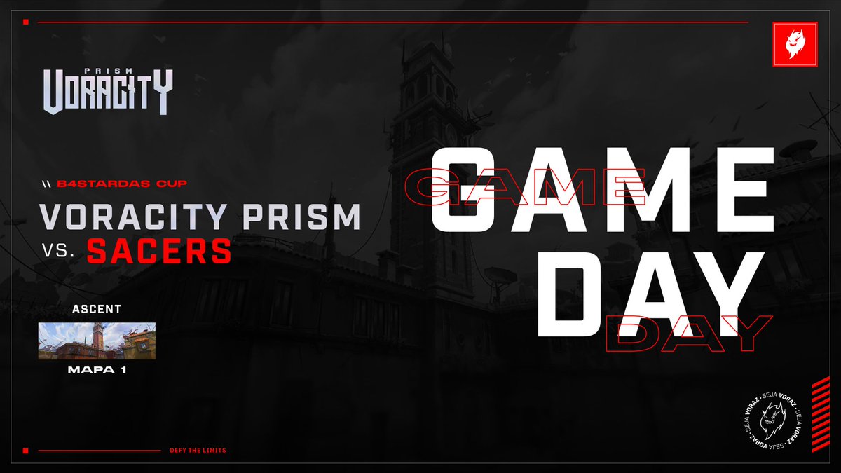 VoracityTeam's tweet photo. [GAMEDAY]

HOJE TEM!! https://t.co/g7ypWqdB5Q