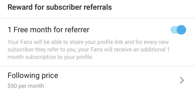 Receive an additional 1 free month subscription for every new subscriber you refer to me 🤗💌 I love to