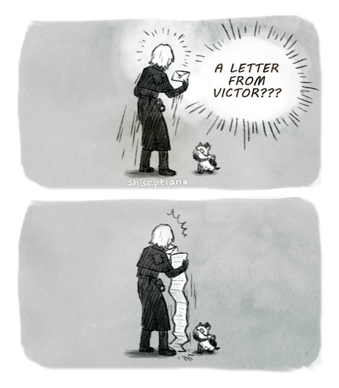 imagine making victor so angry that he sends you a long rant letter
#IdentityVfanart
💌⏳💌