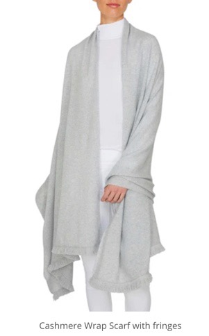 WhatSaidShe's tweet photo. Buyers beware!  @Todayshow deals featured this Beryll cashmere wrap scarf. I bought it yet what I received is NOTHING like it. THIS scarf drapes below the knee, my scarf is barely long enough to reach top of leg. Disappointed in @Todayshow and @FastCompany  #scam @HodaAndJenna https://t.co/r5i18uWRUt