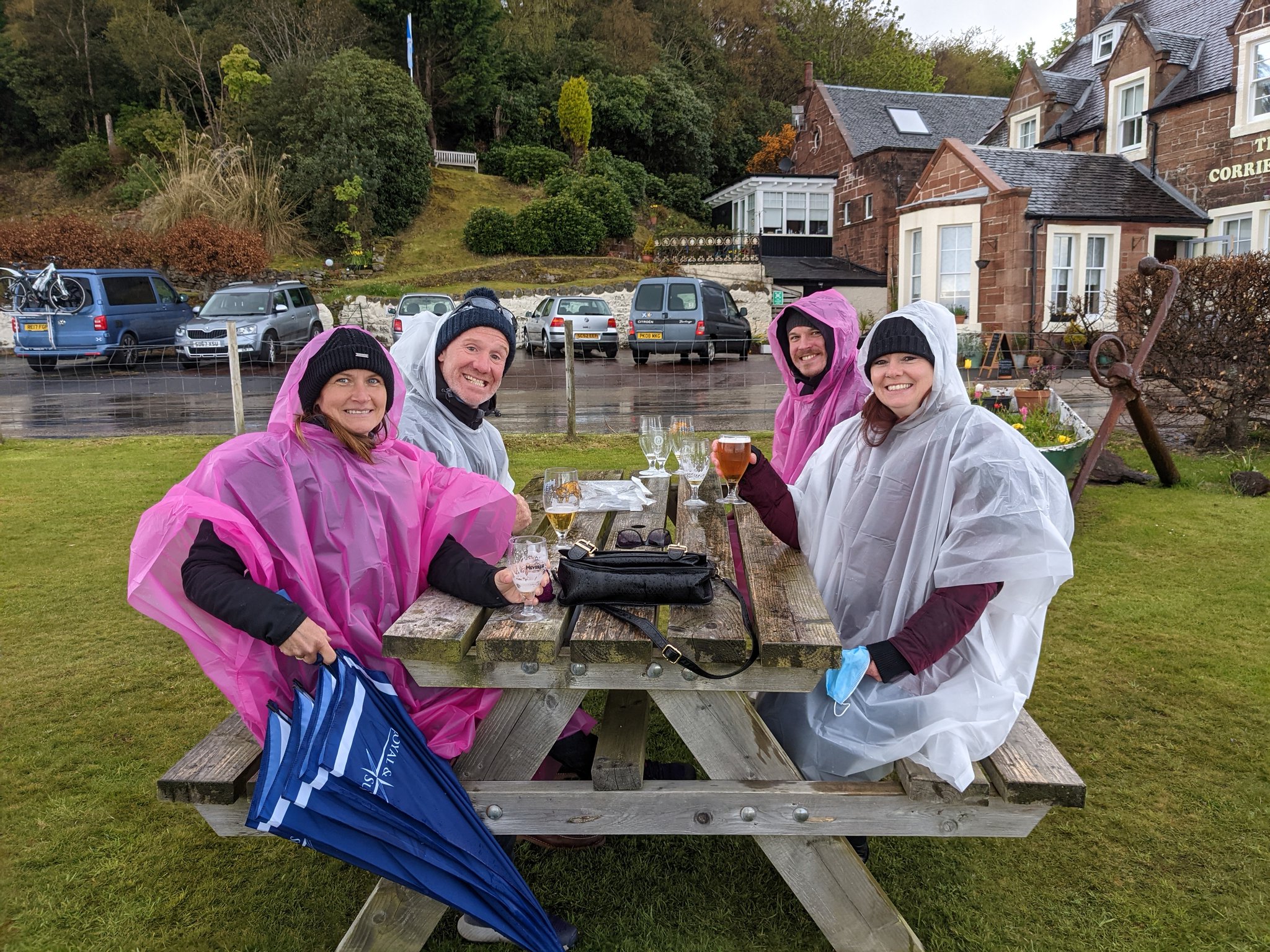   Happy birthday. Belter of a Scottish weather day! Didn\t stop is either! 