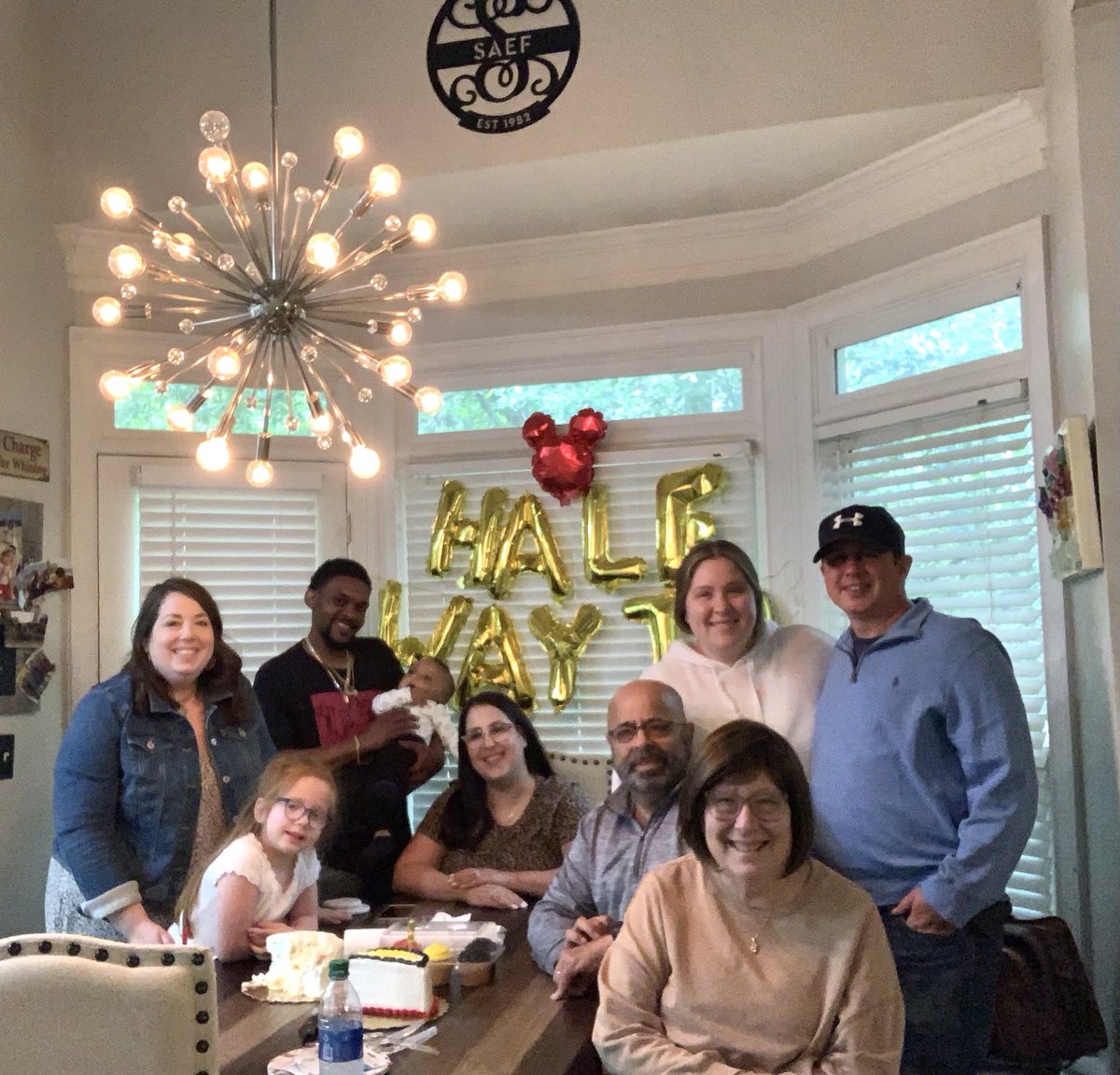 dksaef's tweet photo. #half-birthday #myfamily  he’s already 6 months. https://t.co/sVQr3jIIoM