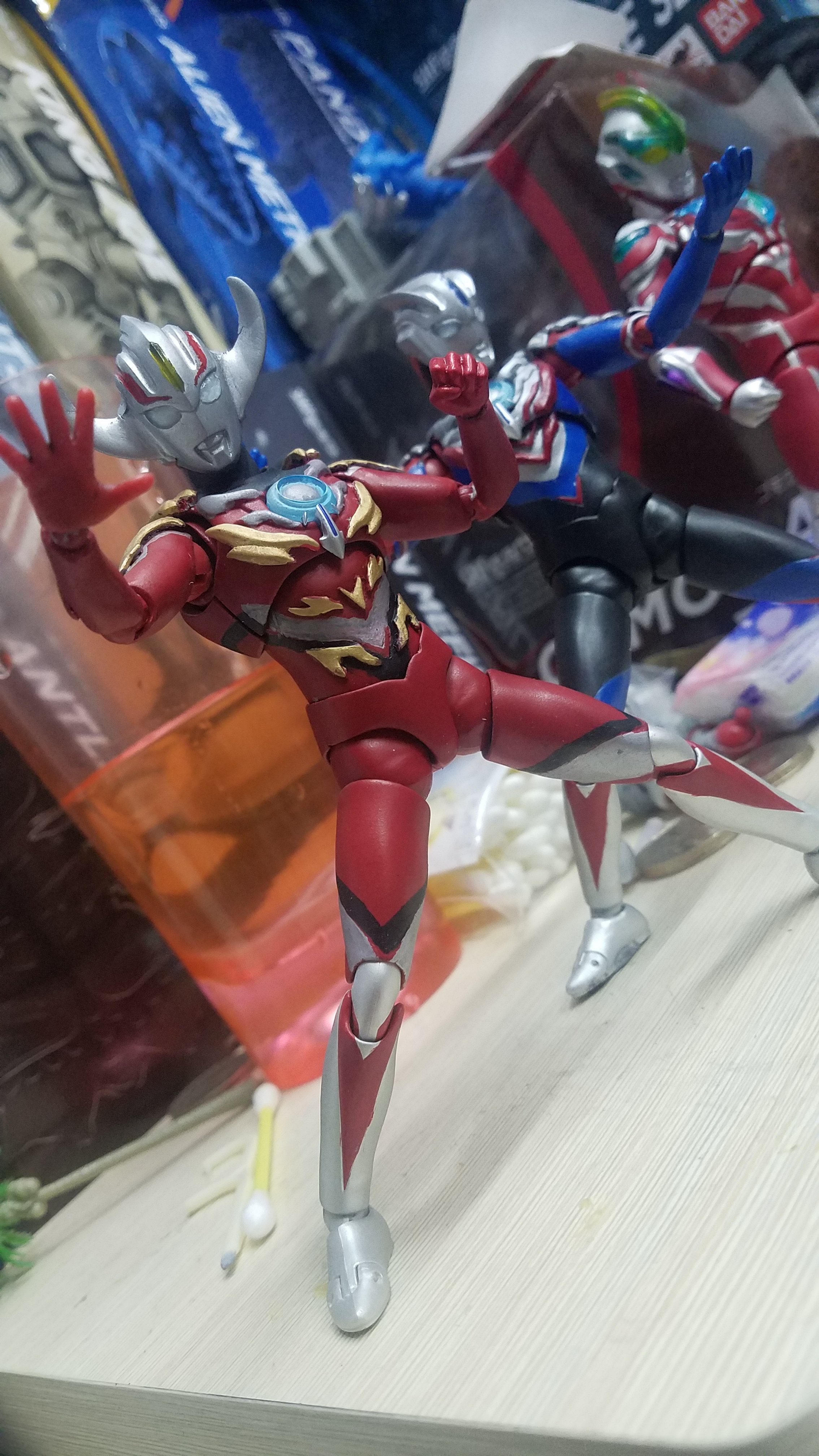 改造品S.H.Figuarts ウルトラマンオーブ バーンマイト 改造品S.H.Figuarts ウルトラマンオーブ バーンマイト - メルカリ