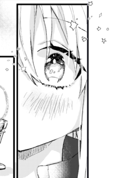 少女漫画～～!!(たのしい)
こういうコマもっと描けば良かった🥺 