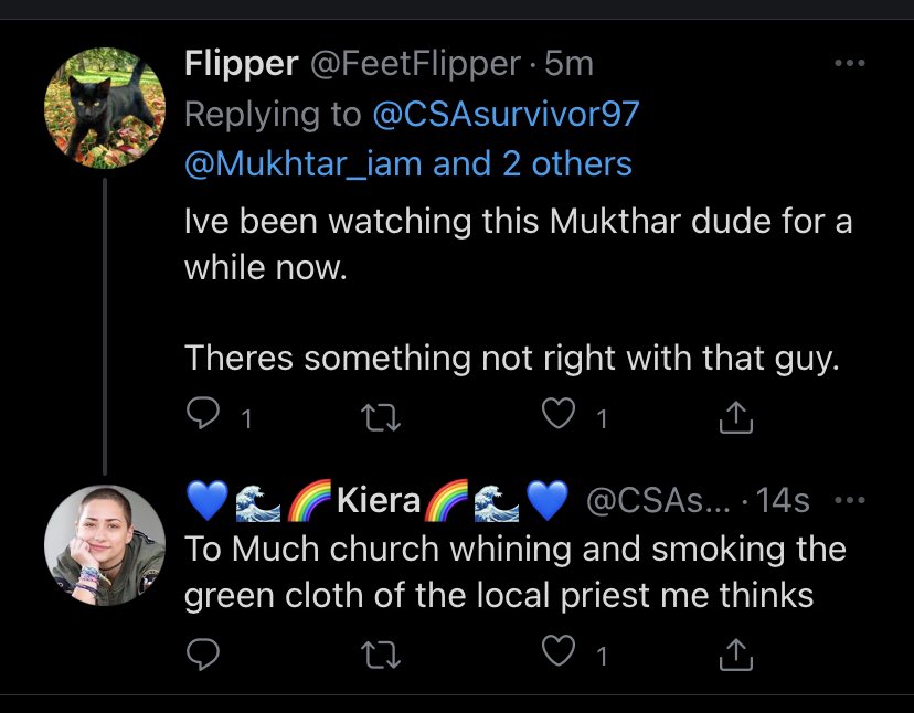 This is when sh*t escalated. Kiera and Flipper went on the attack and John followers threatened Judy...Obviously they got a mention on her next blog.
