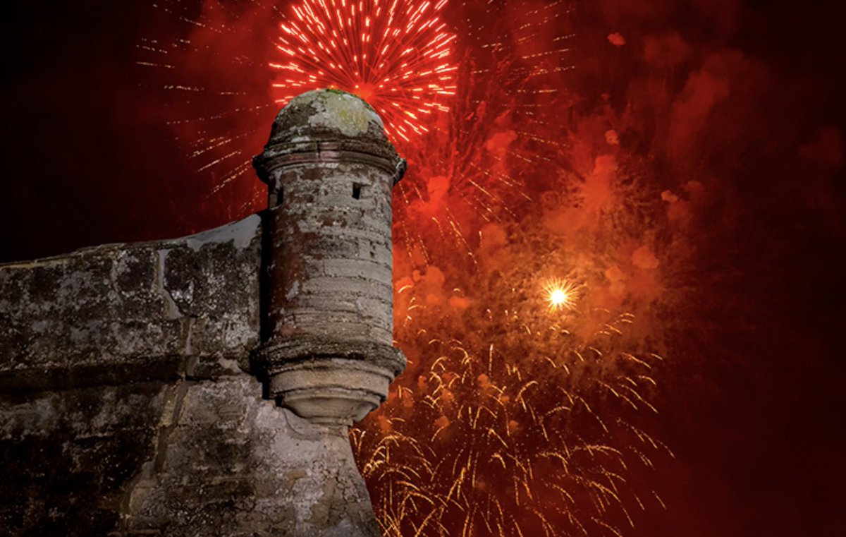 FlHistoricCoast's tweet photo. They’re baaack! And after a year of waiting, we’re bursting with excitement to see you in St. Augustine for the fireworks display over the Matanzas. #explorestaugustine #fireworks #florida #history #staugustine https://t.co/YVYOs1w09p https://t.co/G8RAvoAwUo