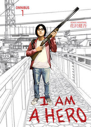 Are zombie horror stories your thing? Then check out I Am a Hero by Kengo Hanazawa -- all 11 giant-sized omnibus volumes of this series is available now fr.  @DarkHorseComics  https://www.darkhorse.com/Books/25-142/I-Am-a-Hero-Omnibus-Volume-1-TPB