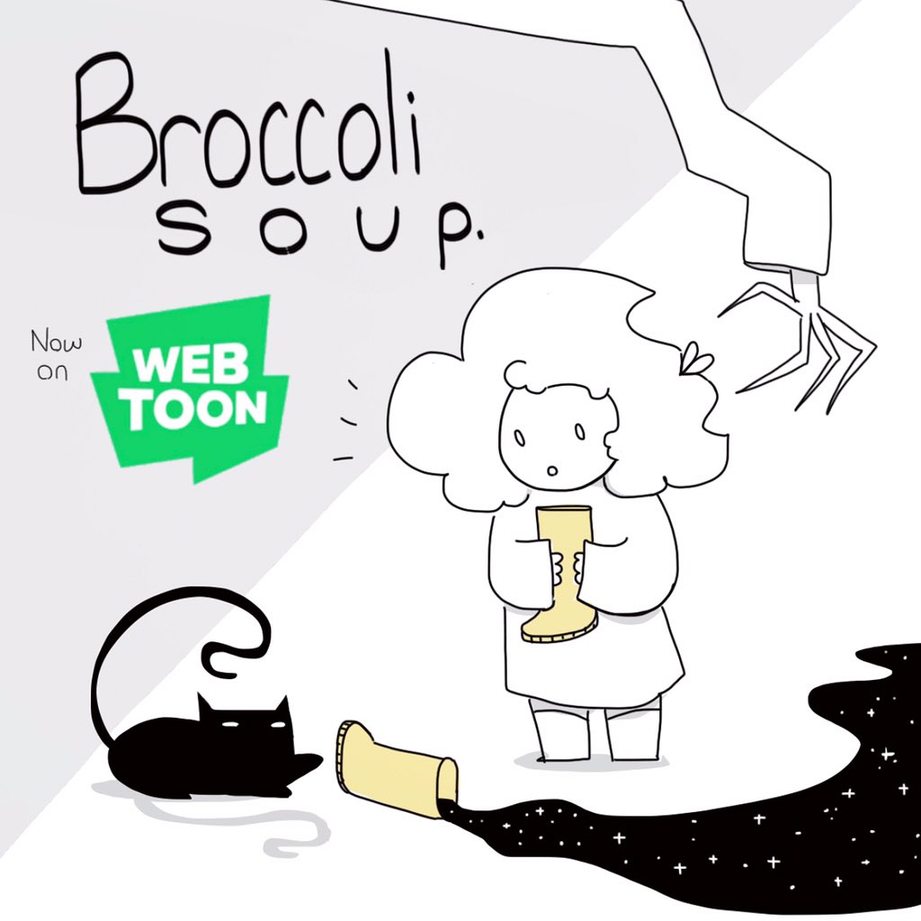Secret Pie Broccoli Soup on WEBTOON CANVAS (SomeSecretPie) Twitter