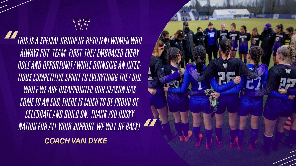 UW_WSoccer's tweet photo. What a year; can’t wait for next.

#GoHuskies https://t.co/KCNHdXESPm
