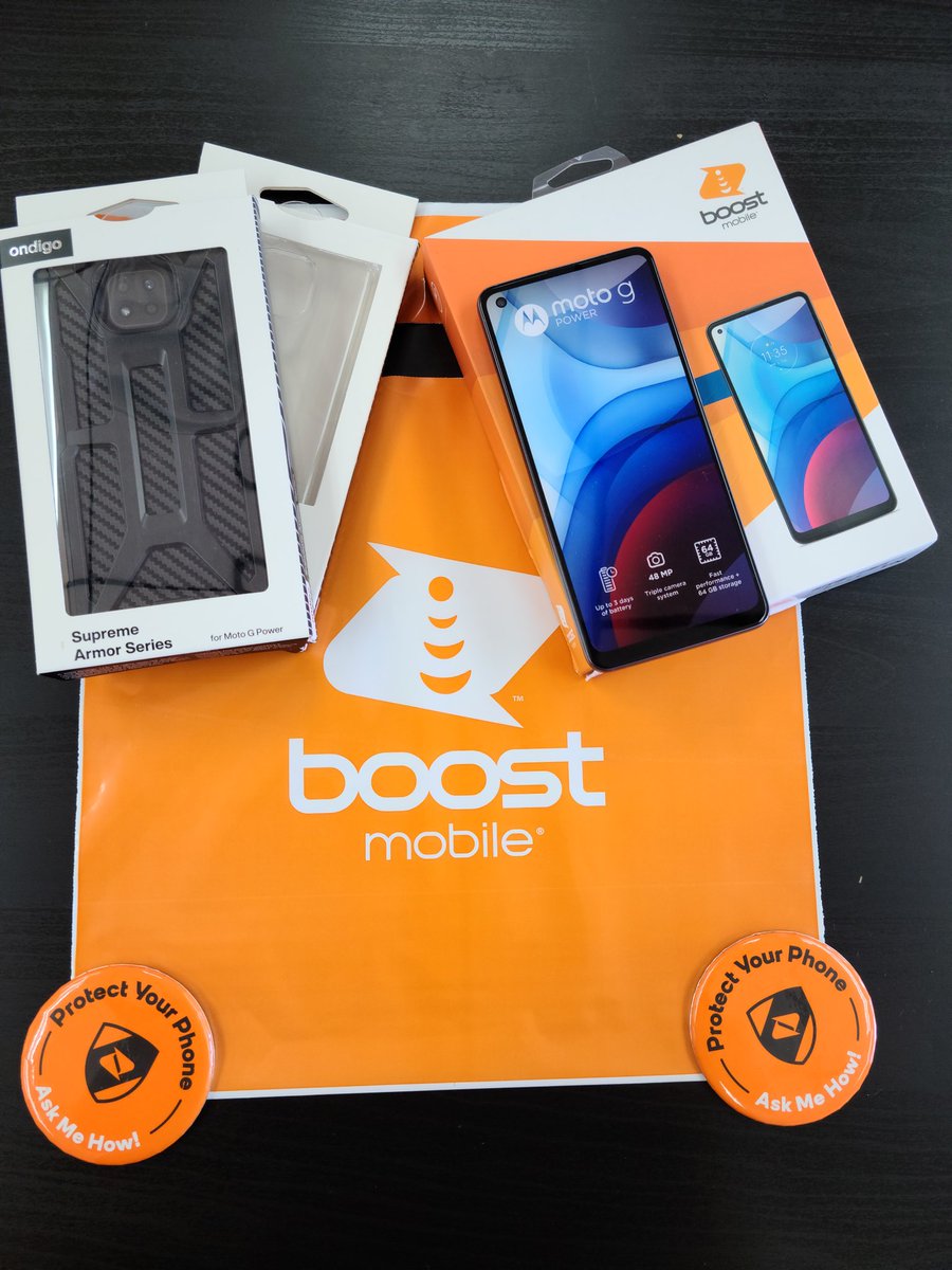 The Motorola G Power is FREE when you switch to Boost Mobile. 
#boostmobile #canarywirelessgroup #switch #free #phone #moto #motorola #gpower #motogpower #greatdeal #greatpromotions #greatplans #biggerbattery #linglasting